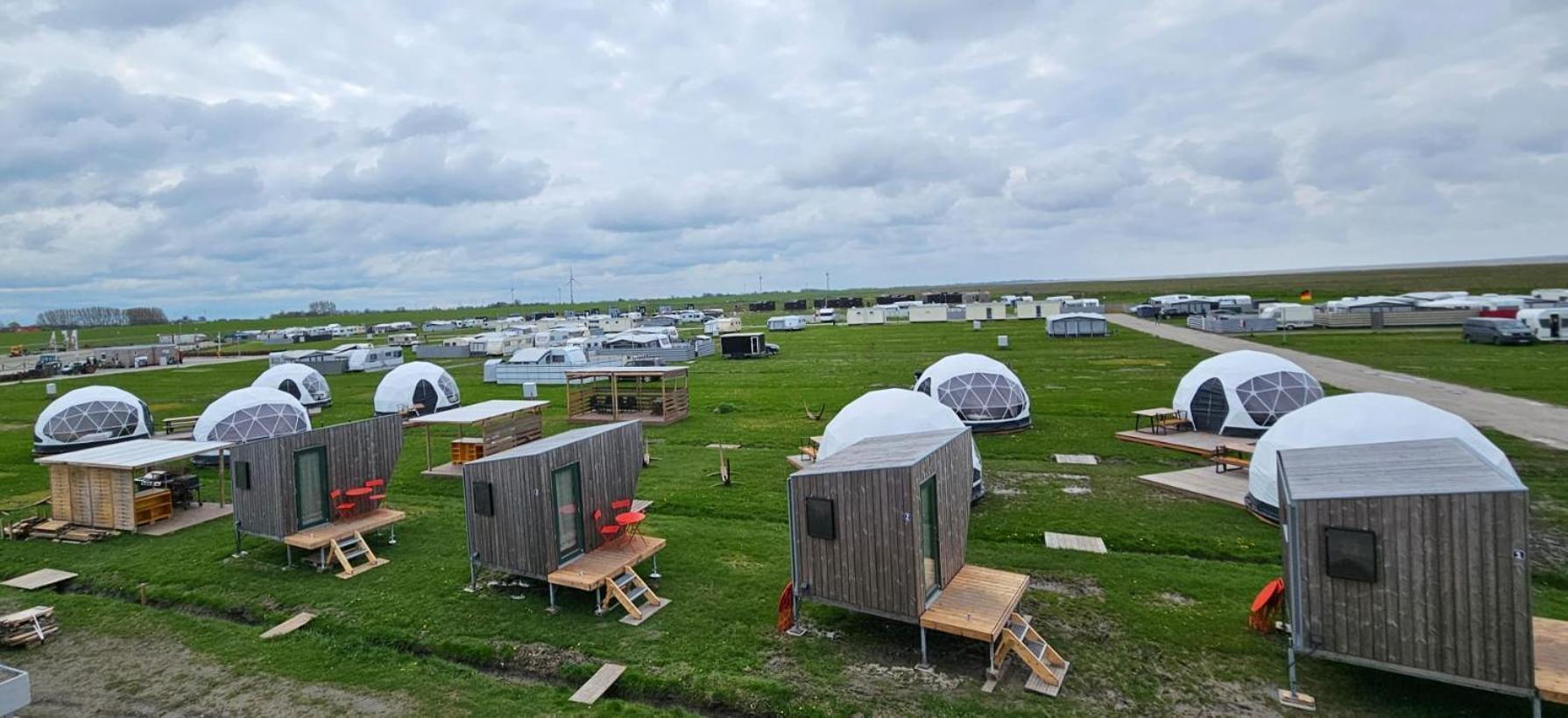 Lodge Camp Harlesiel Direkt Am Wattenmeer فيتموند المظهر الخارجي الصورة